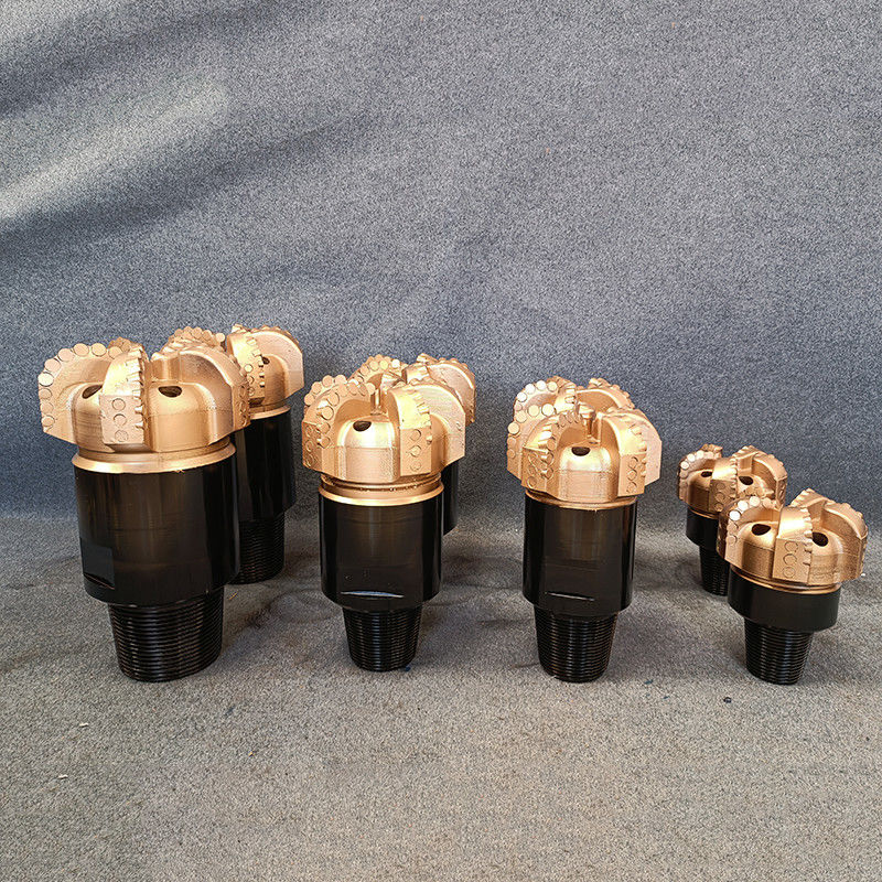 5 1/2 (139.7mm) Máy cắt cố định Polycrystalline Diamond Compact Bits For Energy Mining