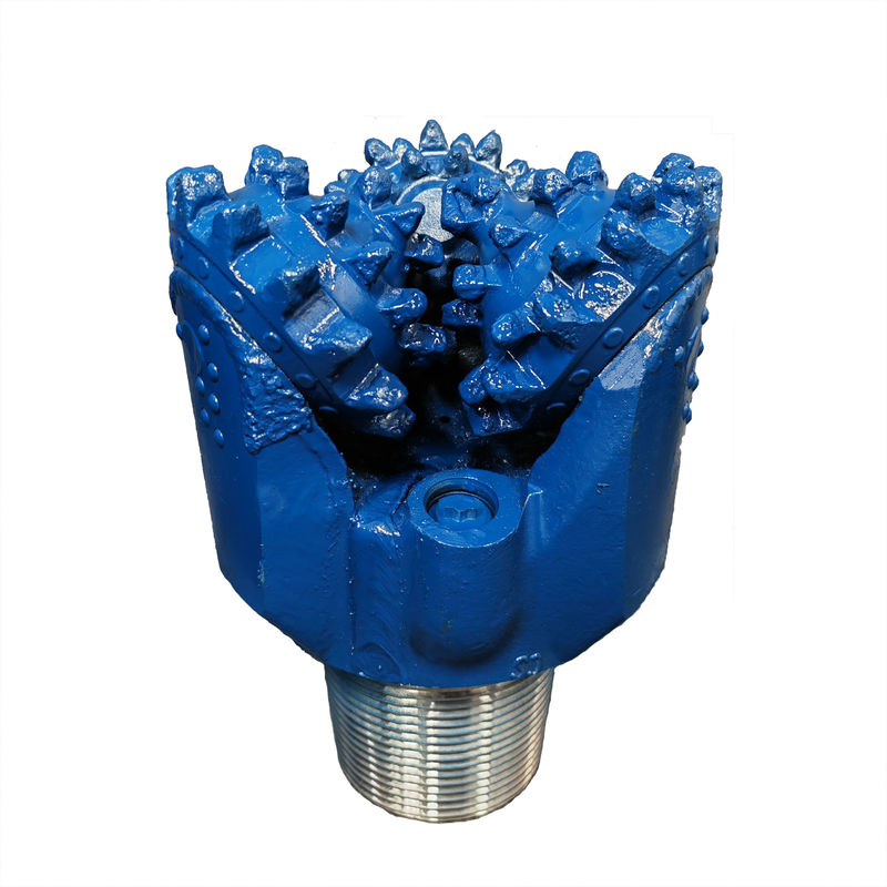 IADC 117 Sơn giếng Ba nón cuộn đệm răng khoan bit cho hình thành cứng trung bình