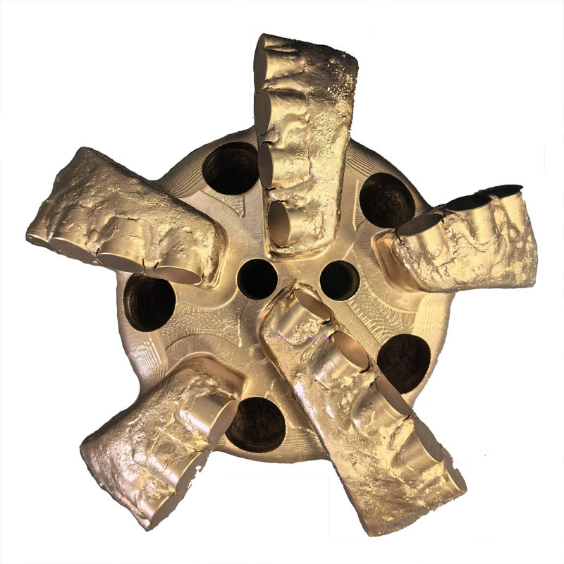 Các bit PDC giếng nước hiệu suất cao có thể tùy chỉnh với thân thép để khoan hiệu quả