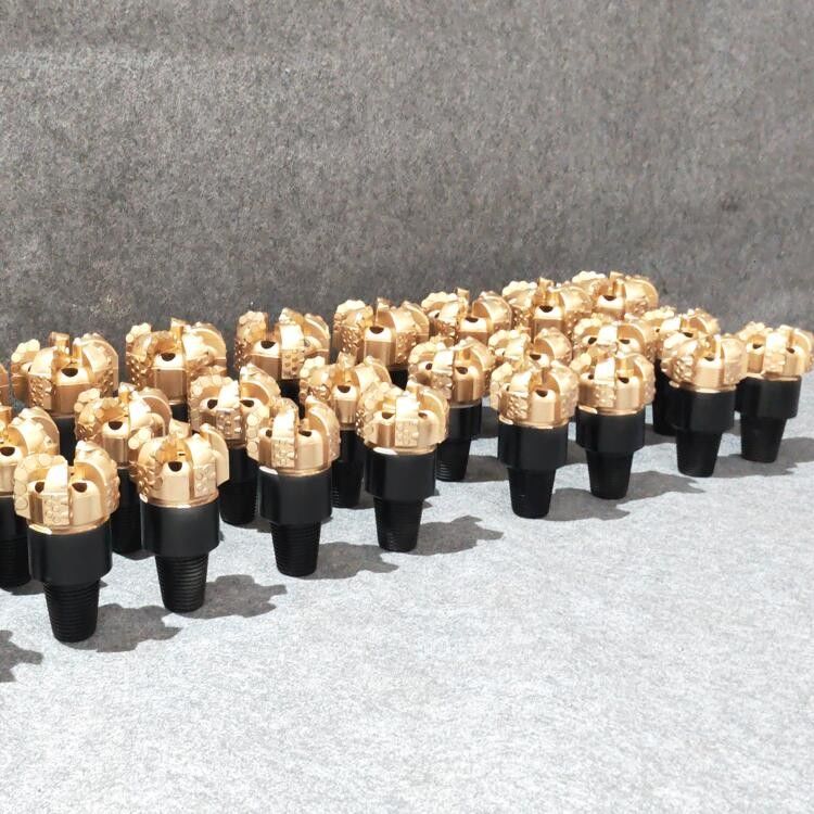 Rock Drill PDC Kim cương Bit hợp kim thép carbon cho khai thác than nước giếng khoan
