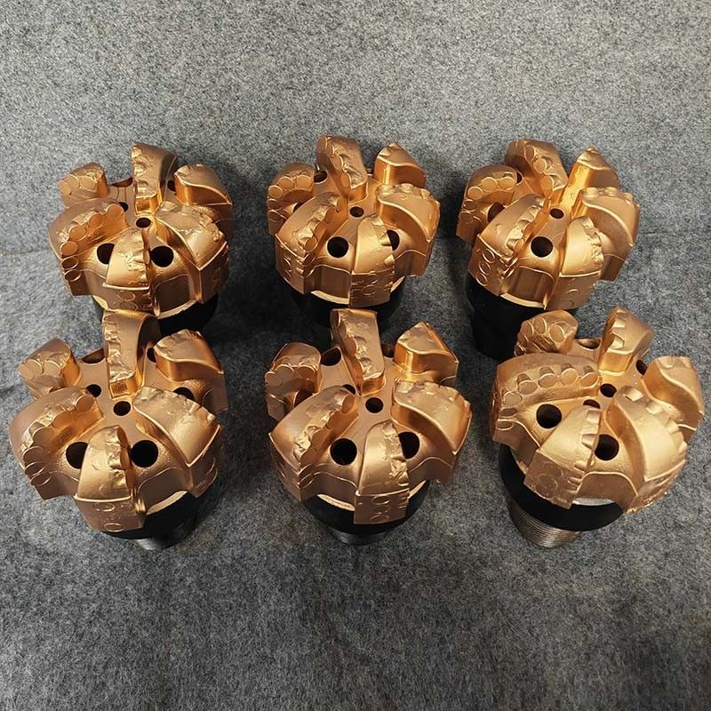5 78-6 Các bit PDC bằng thép hợp kim cho các hình thành mềm đến trung bình mềm với hiệu suất cải thiện