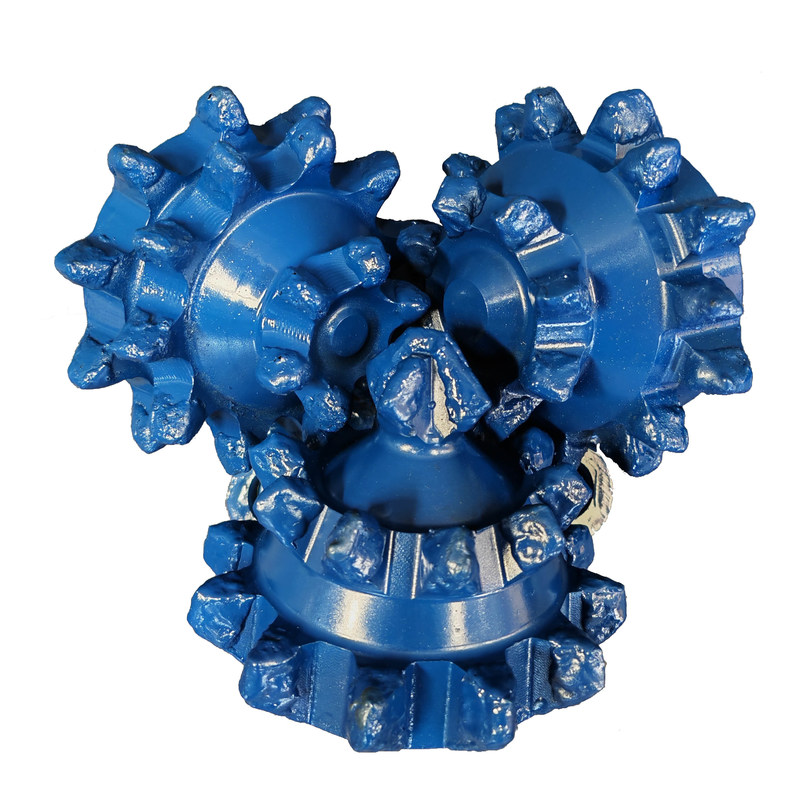 Mill Tooth Drill Bit with Various Number Of Teeth 1 Year Warranty and Single Layer Rubber Seal for Medium Hard Formations