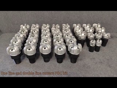 Các giàn khoan PDC có và không có nắp kín cho các chuỗi đá phiến mềm đến trung bình